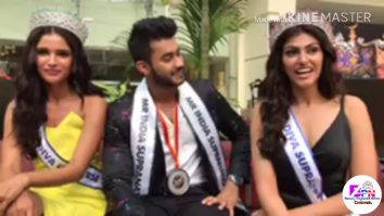 Miss Diva Universe Supranational 2019 with Mr India Supranational 2019