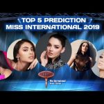 Top 5 prediction Miss International 2019