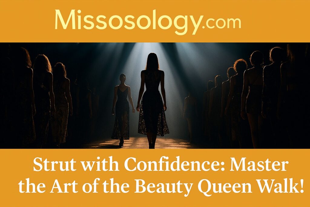 Mastering the Art of the Beauty Queen Walk—The Missosology Guide